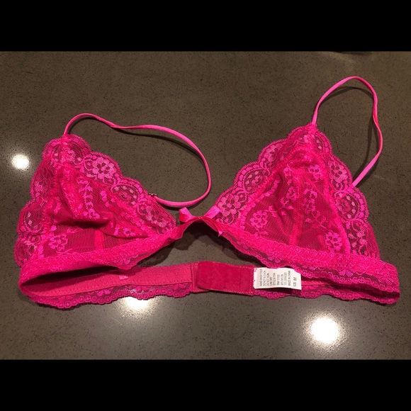 Neon Pink Bralette - Picture 6 of 7